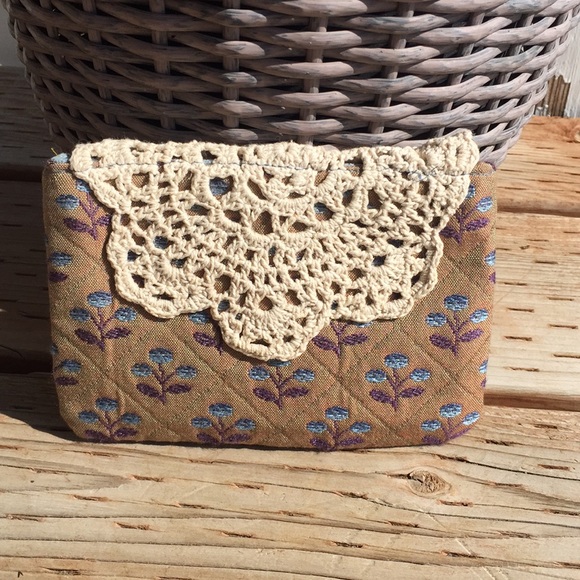 Vintage made clutch / wallet - Picture 2 of 5